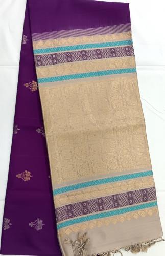 SOFT SILK SAREE WITH BLOUSE